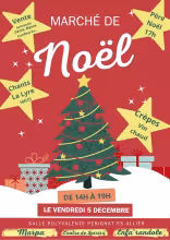 affiche Marché de Noël 2025